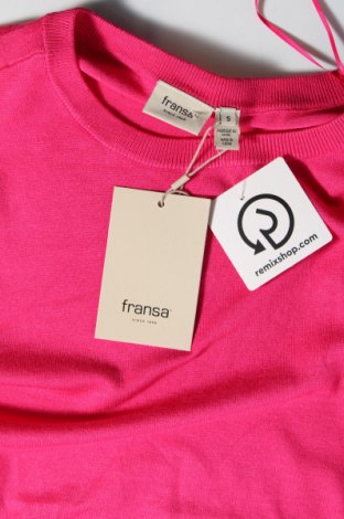 Γυναικείο πουλόβερ Fransa, Μέγεθος S, Χρώμα Ρόζ , Τιμή 13,46 €