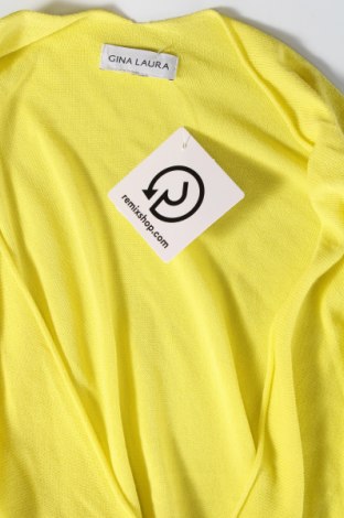 Γυναικείο πουλόβερ Gina Laura, Μέγεθος L, Χρώμα Κίτρινο, Τιμή 17,94 €