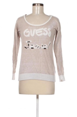 Дамски пуловер Guess, Размер XS, Цвят Екрю, Цена 49,00 лв.