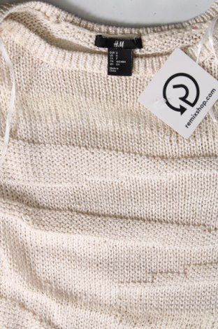 Damski sweter H&M, Rozmiar S, Kolor Biały, Cena 21,33 zł