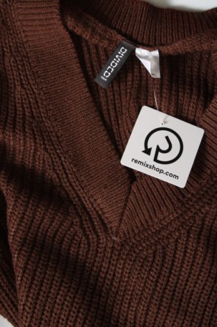 Γυναικείο πουλόβερ H&M Divided, Μέγεθος S, Χρώμα Καφέ, Τιμή 3,71 €