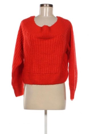 Дамски пуловер H&M Divided, Размер M, Цвят Червен, Цена 3,23 лв.