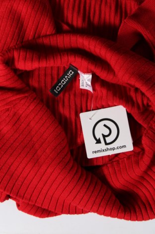 Дамски пуловер H&M Divided, Размер M, Цвят Червен, Цена 5,51 лв.