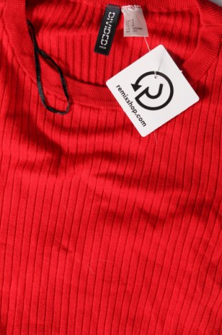 Γυναικείο πουλόβερ H&M Divided, Μέγεθος S, Χρώμα Κόκκινο, Τιμή 2,69 €