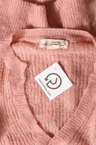 Дамски пуловер H&M L.O.G.G., Размер S, Цвят Розов, Цена 13,05 лв.