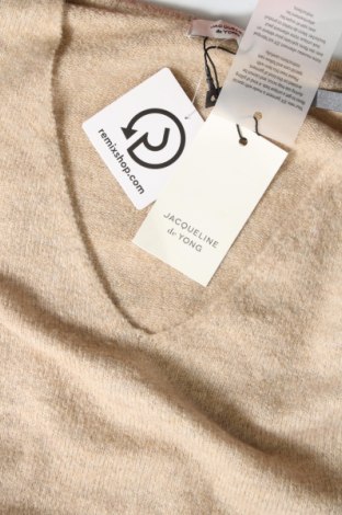 Γυναικείο πουλόβερ Jacqueline De Yong, Μέγεθος S, Χρώμα  Μπέζ, Τιμή 10,67 €