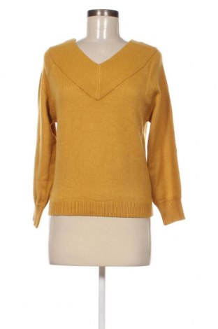 Γυναικείο πουλόβερ Jacqueline De Yong, Μέγεθος S, Χρώμα Κίτρινο, Τιμή 7,59 €