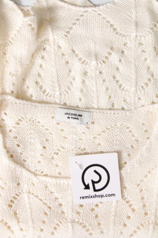 Дамски пуловер Jacqueline De Yong, Размер S, Цвят Екрю, Цена 29,00 лв.