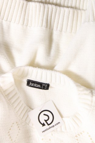 Γυναικείο πουλόβερ Janina, Μέγεθος XL, Χρώμα Λευκό, Τιμή 3,71 €