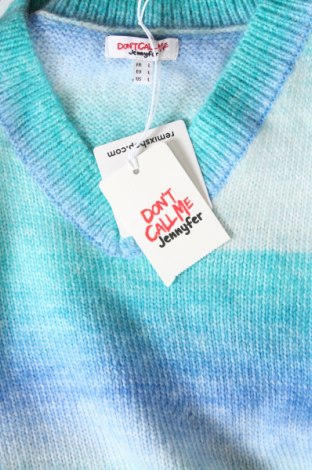 Γυναικείο πουλόβερ Jennyfer, Μέγεθος L, Χρώμα Μπλέ, Τιμή 7,11 €