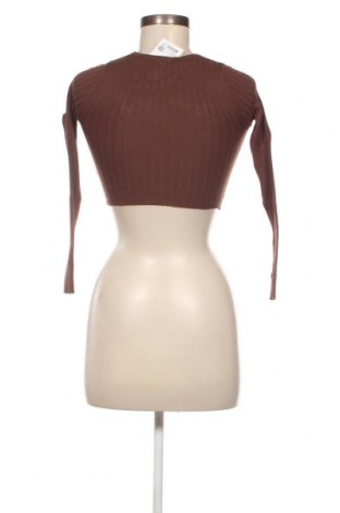 Γυναικείο πουλόβερ Jennyfer, Μέγεθος XXS, Χρώμα Καφέ, Τιμή 7,82 €