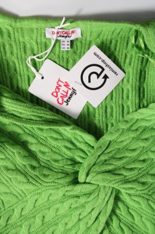 Дамски пуловер Jennyfer, Размер M, Цвят Зелен, Цена 17,48 лв.
