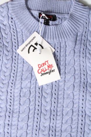 Дамски пуловер Jennyfer, Размер S, Цвят Син, Цена 15,64 лв.