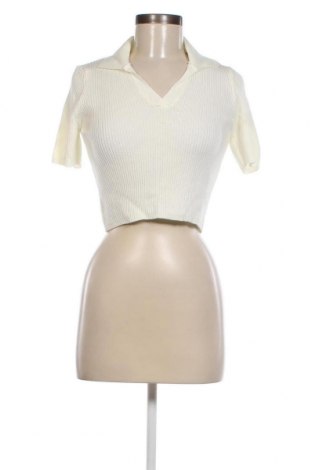 Γυναικείο πουλόβερ Jennyfer, Μέγεθος L, Χρώμα Εκρού, Τιμή 6,16 €