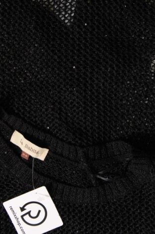 Дамски пуловер La Babite, Размер M, Цвят Черен, Цена 5,51 лв.