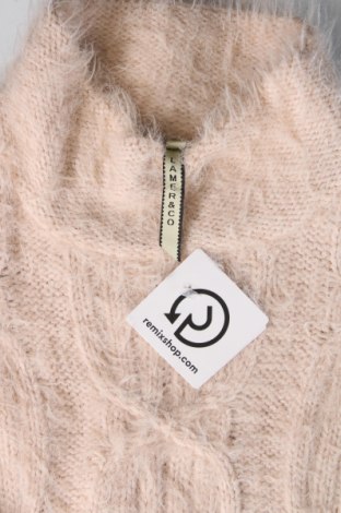Дамски пуловер Lamer & Co, Размер S, Цвят Розов, Цена 15,37 лв.