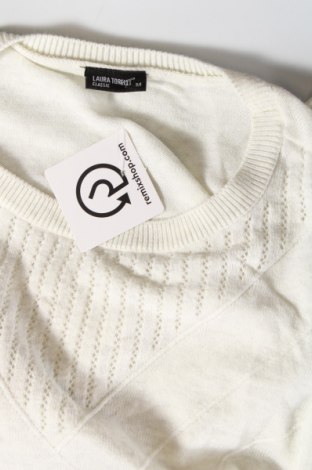 Γυναικείο πουλόβερ Laura Torelli, Μέγεθος M, Χρώμα Λευκό, Τιμή 3,41 €