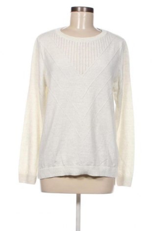 Дамски пуловер Laura Torelli, Размер M, Цвят Бял, Цена 13,05 лв.
