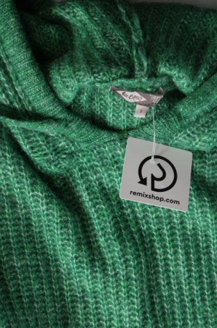 Дамски пуловер Lee Cooper, Размер S, Цвят Зелен, Цена 29,00 лв.