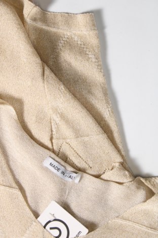 Pulover de femei Made In Italy, Mărime M, Culoare Auriu, Preț 18,12 Lei