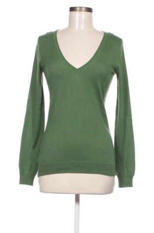 Дамски пуловер Massimo Dutti, Размер L, Цвят Зелен, Цена 54,00 лв.