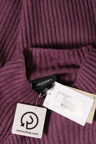 Γυναικείο πουλόβερ Monki, Μέγεθος XXL, Χρώμα Βιολετί, Τιμή 25,26 €