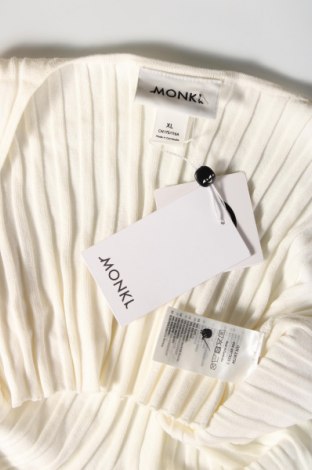 Дамски пуловер Monki, Размер XL, Цвят Бял, Цена 13,72 лв.