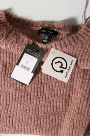 Damski sweter New Look, Rozmiar L, Kolor Różowy, Cena 80,92 zł