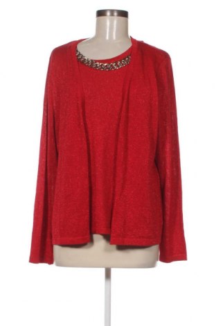 Дамски пуловер Notations, Размер XL, Цвят Червен, Цена 29,00 лв.
