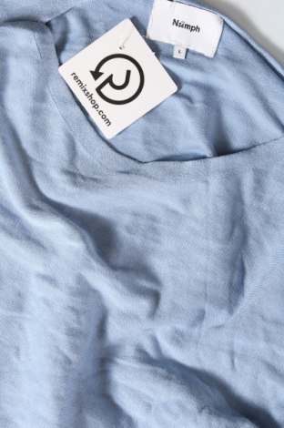 Γυναικείο πουλόβερ Numph, Μέγεθος L, Χρώμα Μπλέ, Τιμή 14,15 €