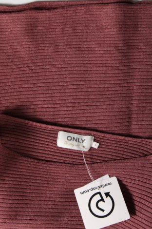 Дамски пуловер ONLY, Размер S, Цвят Кафяв, Цена 16,74 лв.