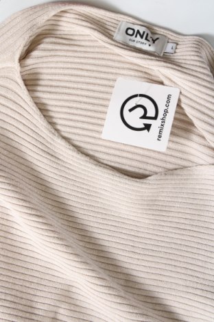 Γυναικείο πουλόβερ ONLY, Μέγεθος L, Χρώμα Γκρί, Τιμή 9,74 €