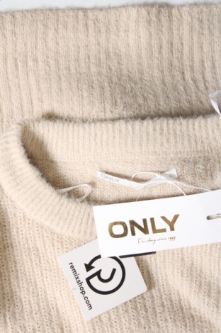 Γυναικείο πουλόβερ ONLY, Μέγεθος L, Χρώμα  Μπέζ, Τιμή 8,07 €
