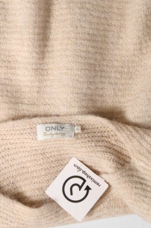 Дамски пуловер ONLY, Размер M, Цвят Бежов, Цена 18,36 лв.