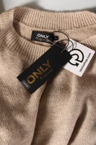 Damski sweter ONLY, Rozmiar M, Kolor Beżowy, Cena 67,99 zł