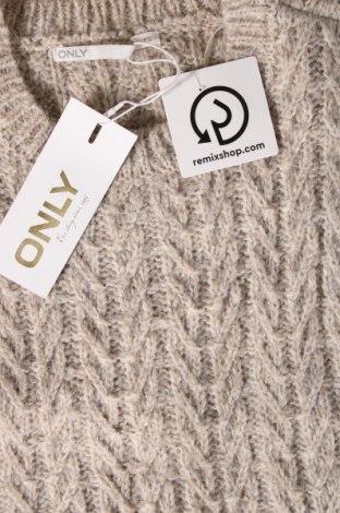 Дамски пуловер ONLY, Размер XS, Цвят Бежов, Цена 15,12 лв.