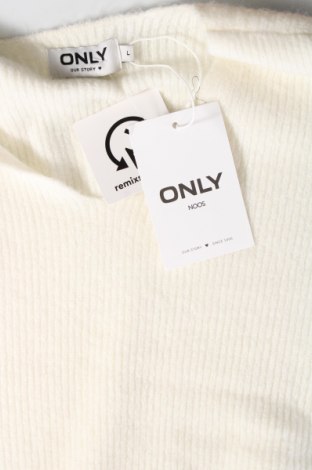 Γυναικείο πουλόβερ ONLY, Μέγεθος L, Χρώμα Λευκό, Τιμή 8,91 €