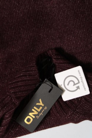 Дамски пуловер ONLY, Размер XL, Цвят Червен, Цена 14,58 лв.