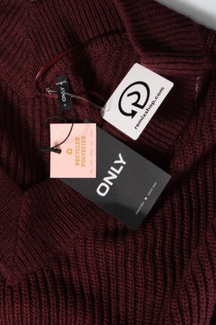 Дамски пуловер ONLY, Размер M, Цвят Кафяв, Цена 16,74 лв.