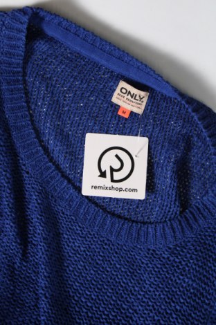 Дамски пуловер ONLY, Размер M, Цвят Син, Цена 9,00 лв.
