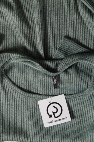 Дамски пуловер ONLY, Размер M, Цвят Зелен, Цена 5,40 лв.