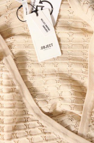 Γυναικείο πουλόβερ Object, Μέγεθος XL, Χρώμα Εκρού, Τιμή 6,73 €