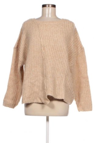 Дамски пуловер Oviesse, Размер L, Цвят Бежов, Цена 17,48 лв.