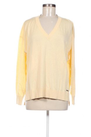 Дамски пуловер Pepe Jeans, Размер M, Цвят Жълт, Цена 66,00 лв.