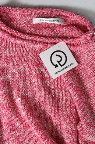 Дамски пуловер Perspective, Размер M, Цвят Розов, Цена 8,70 лв.