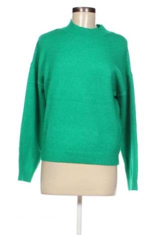 Дамски пуловер Pieces, Размер XS, Цвят Зелен, Цена 17,82 лв.