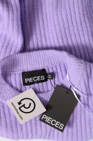 Pulover de femei Pieces, Mărime S, Culoare Mov, Preț 177,63 Lei