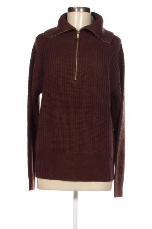 Γυναικείο πουλόβερ Pieces, Μέγεθος XS, Χρώμα Καφέ, Τιμή 8,91 €