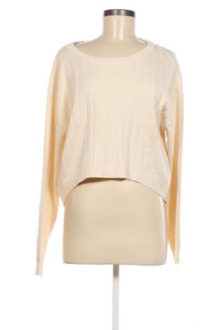 Γυναικείο πουλόβερ Pieces, Μέγεθος XL, Χρώμα Εκρού, Τιμή 8,91 €