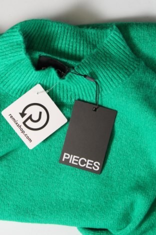 Dámsky pulóver Pieces, Veľkosť S, Farba Zelená, Cena  27,84 €
